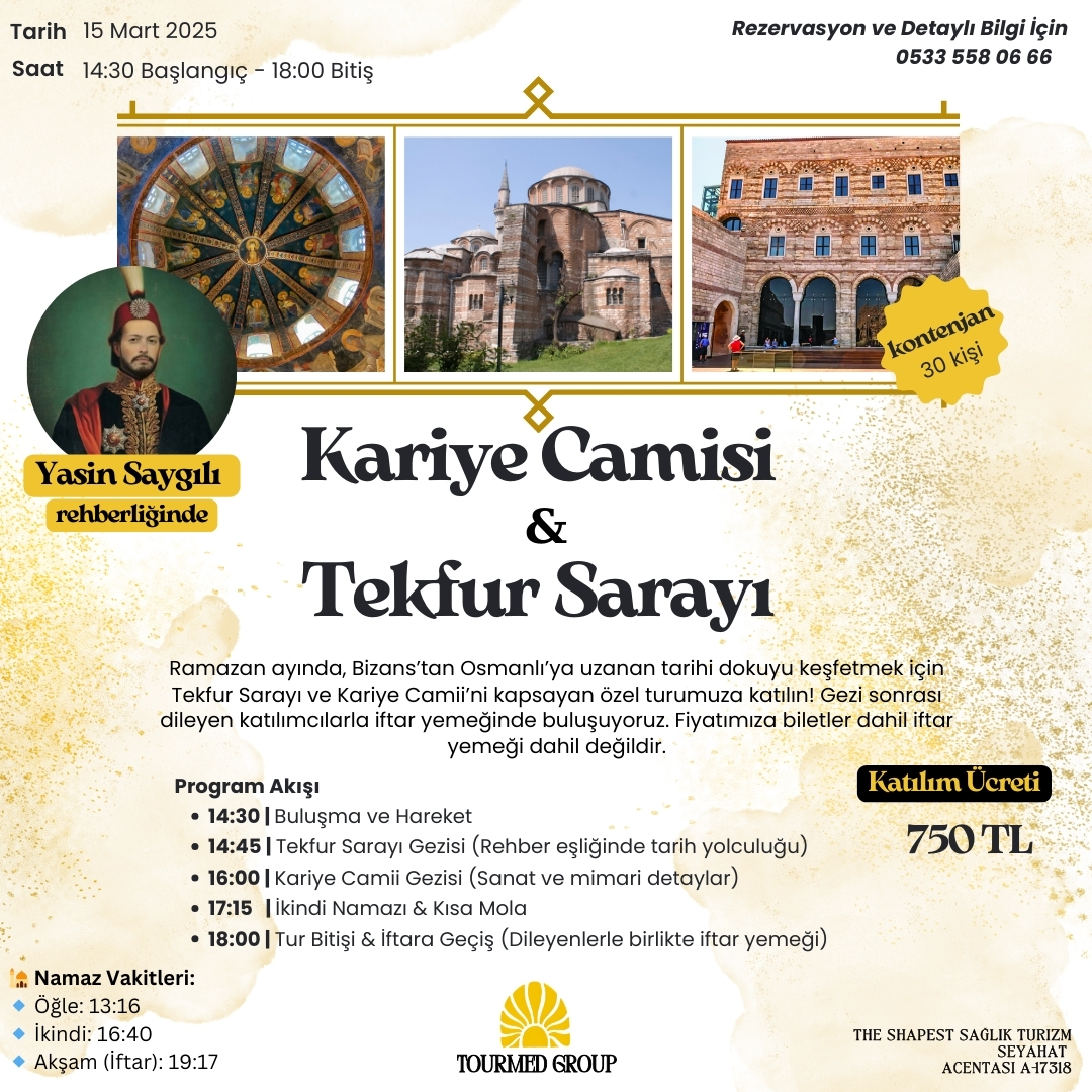 İstanbul Kaşifleri Kariye Camii Tekfur Sarayı